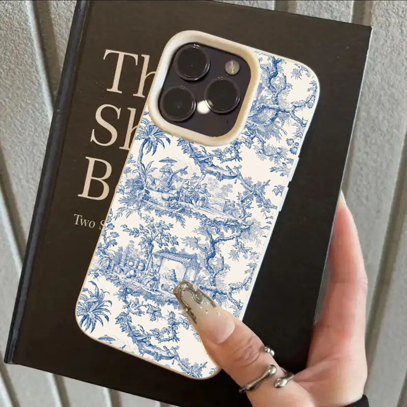 Leatherwork Drawing - Creative Adorable Cartoon Pattern Phone Case