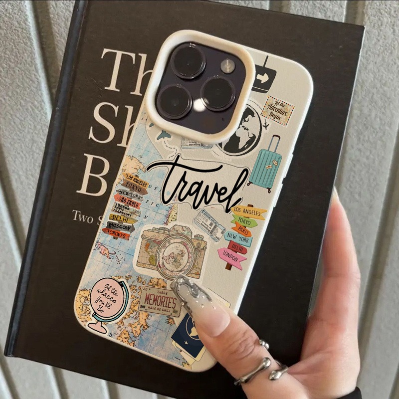 Travel Element Collage Design  - Leather X ulasan dan harga