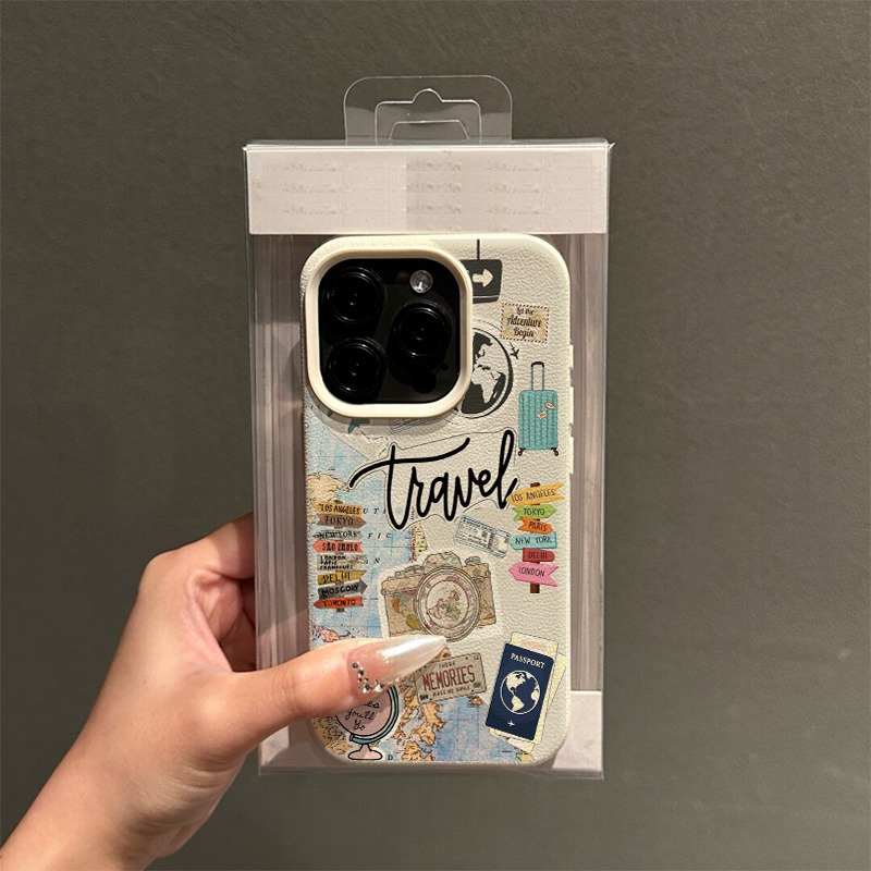 Travel Element Collage Design  - Leather X ulasan dan harga
