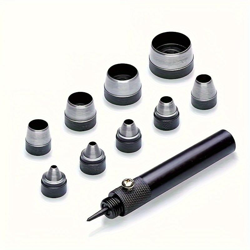 10Pcs Hollow Punch Set Heavy‑D - Leatherwork Punch ulasan dan harga
