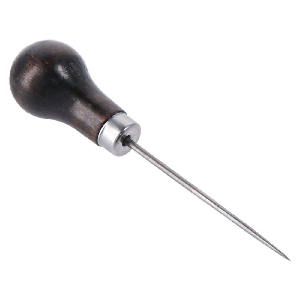 3Pcs Wooden Handle Scratch Awl - Leatherwork Punch ulasan dan harga