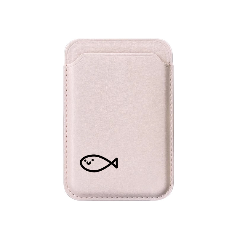 Line Cat Fish Pattern Magnetic - Leatherwork Drawing ulasan dan harga