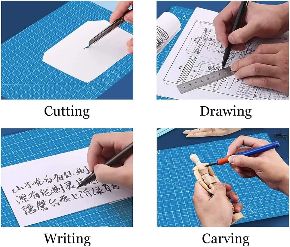 A3 A4 A5 PP Cutting Mat Workbe - Leather Workbench ulasan dan harga