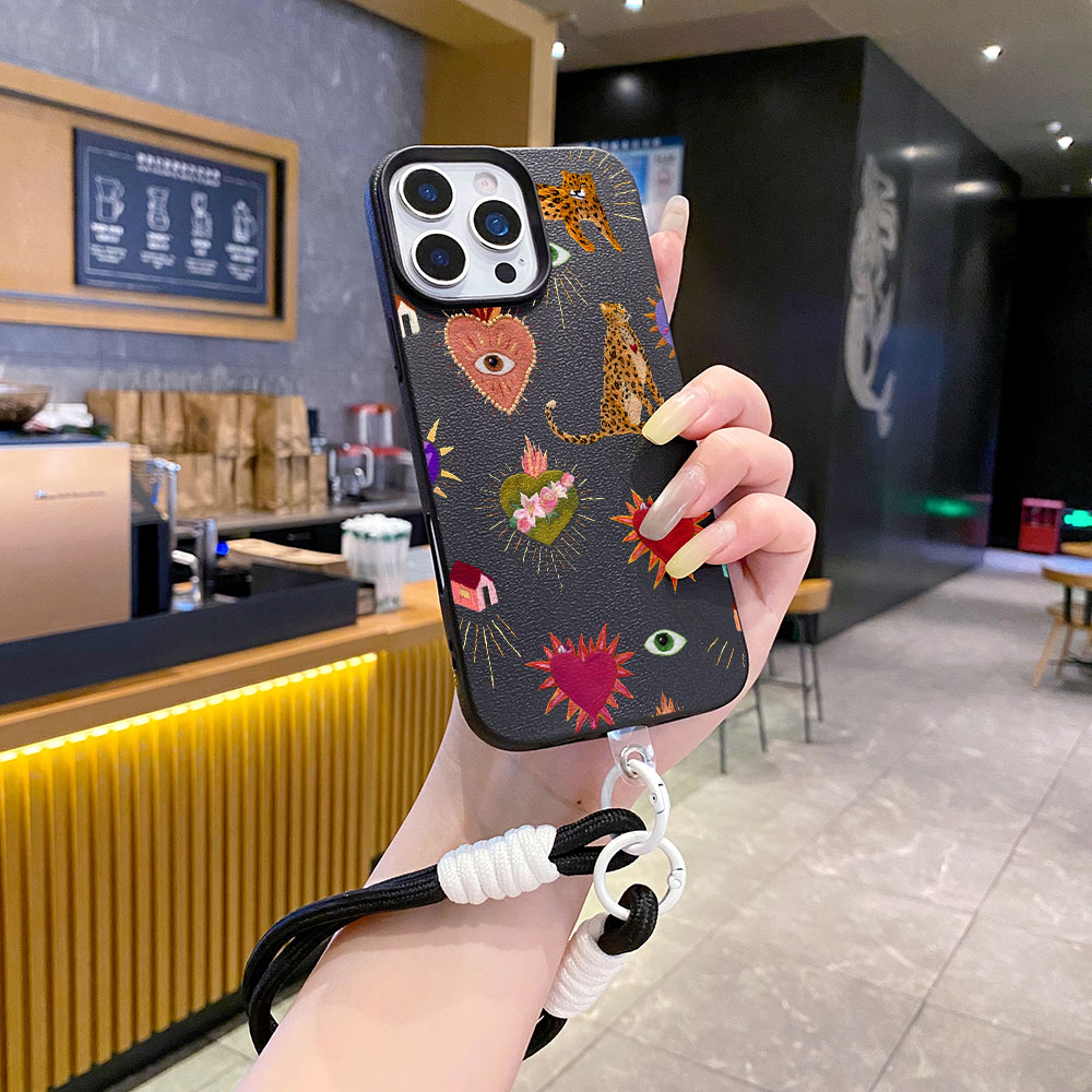 Leather Leopard Phone Case For - Leather X ulasan dan harga