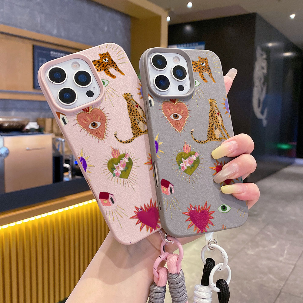 Leather Leopard Phone Case For - Leather X ulasan dan harga