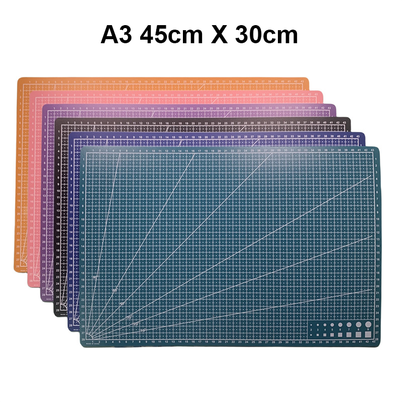 PVC Cutting Mat Set A3/A4/A5 C - Leatherwork Vise ulasan dan harga